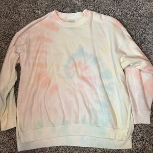 American Eagle Outfitters Cream Jegging Fit Top